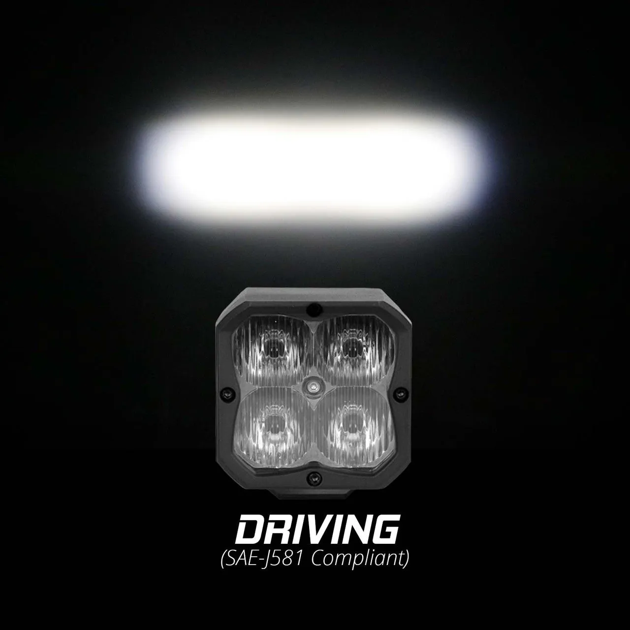 XKGlow 2pc XKChrome 20w LED Cube Light   RGB Accent Light Kit - Driving Beam [w/ Controller] - Driving/ Flood/ Fog/ Spot Beam